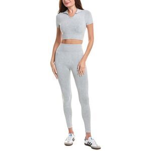 Marion Womens  2Pc Top & Legging Set, Gray